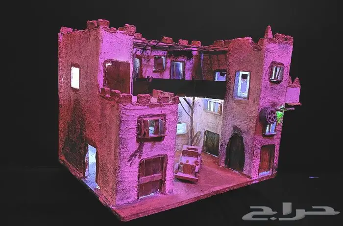 تراث مجسم بيت شعبي 21