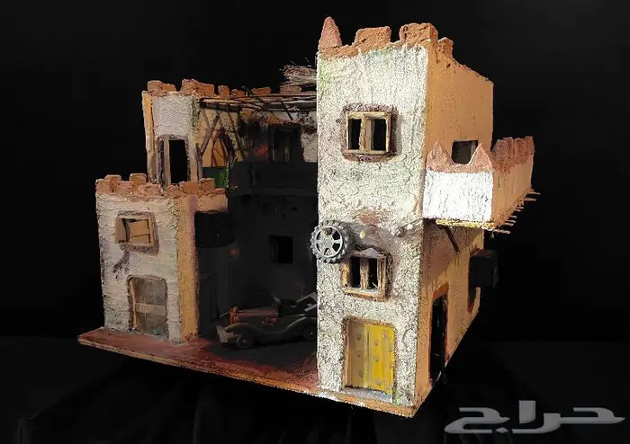 تراث مجسم بيت شعبي 0