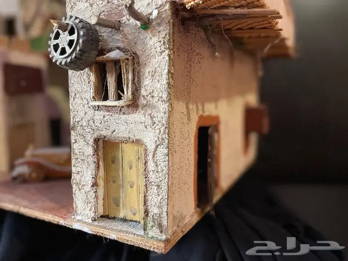 تراث مجسم بيت شعبي 10