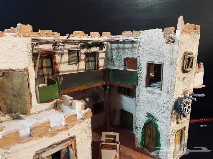 تراث مجسم بيت شعبي 13