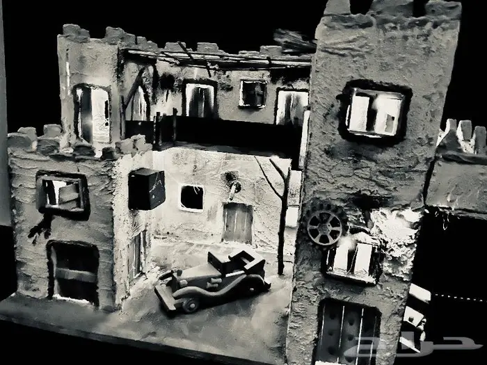 تراث مجسم بيت شعبي 15