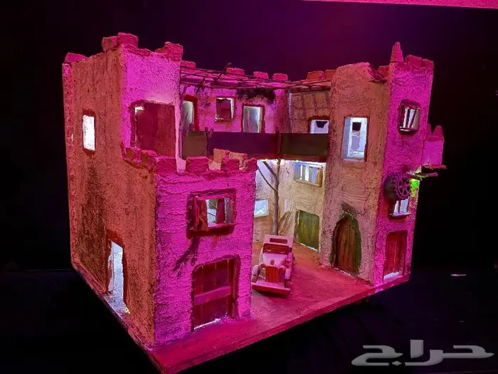 تراث مجسم بيت شعبي 24