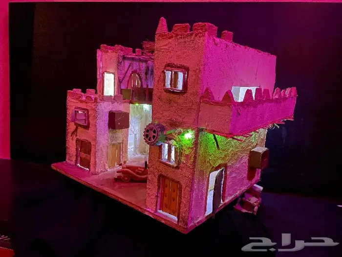 تراث مجسم بيت شعبي 25