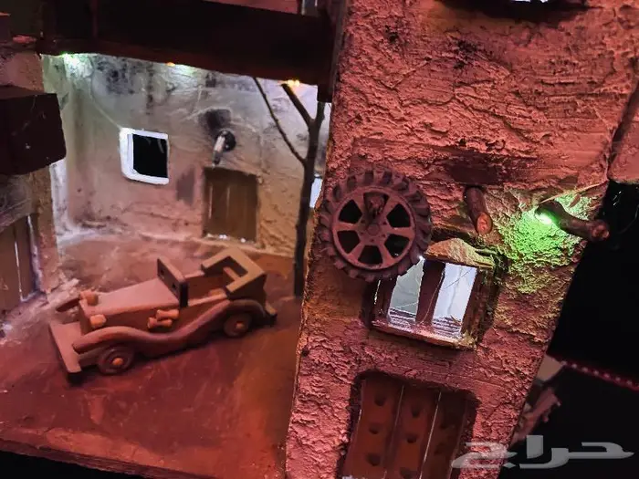 تراث مجسم بيت شعبي 18