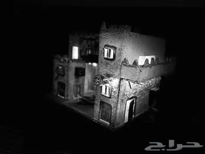 تراث مجسم بيت شعبي 20