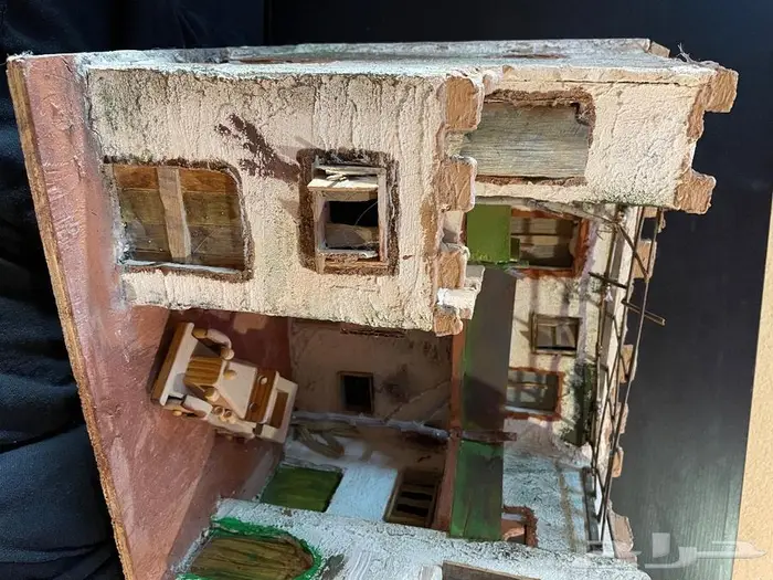 تراث مجسم بيت شعبي 8