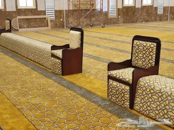 تكاية مساندظهر مساجد دواليب وحوامل مصاحف ديكورات مساجد 38