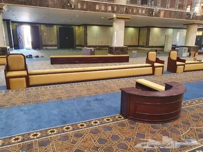 تكاية مساندظهر مساجد دواليب وحوامل مصاحف ديكورات مساجد 16