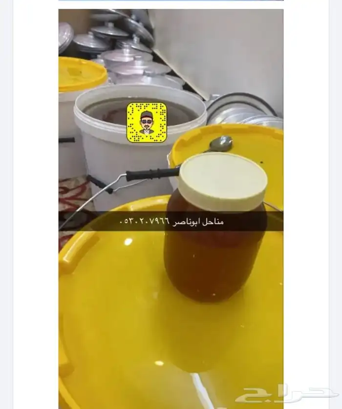 عسل سدر سمره وطلح 4