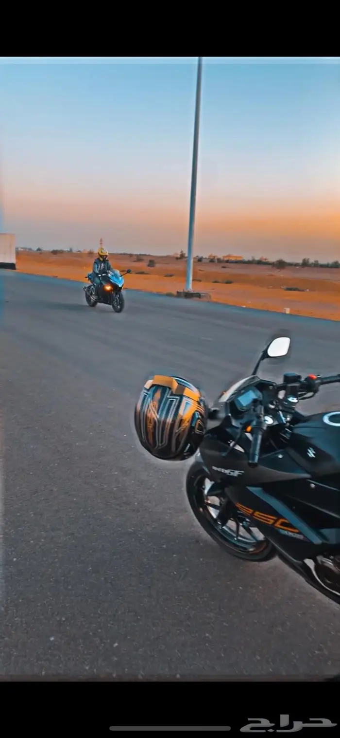 تعليم قيادة دراجة نارية دباب motorcycle training 2