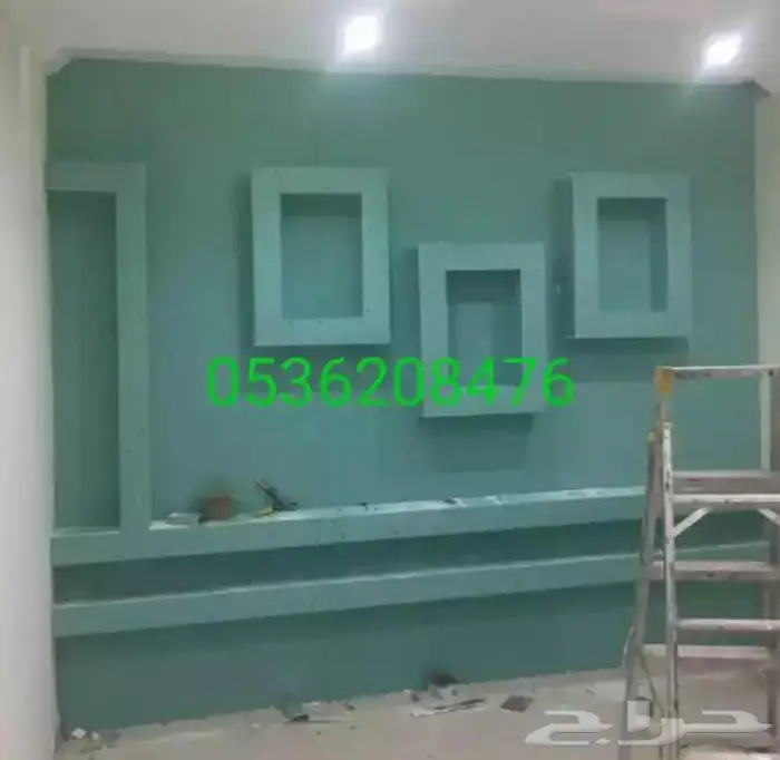معلم جبسيم بود وديكورات وسيمنت بورد 1