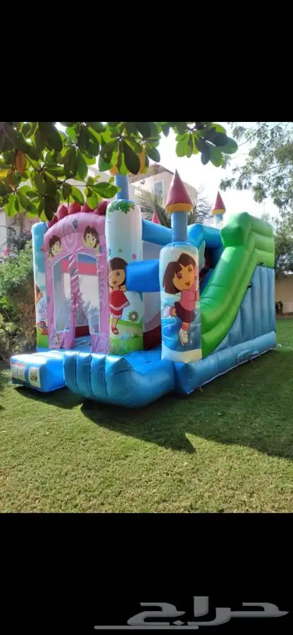 تاجير زحليقة زحاليق نطيطة هوائية الايسكريم فشار غزل البنات 3