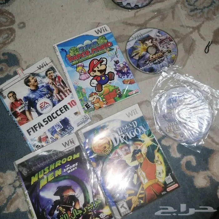 اشرطة نينتندو Wii وسوني 2 14