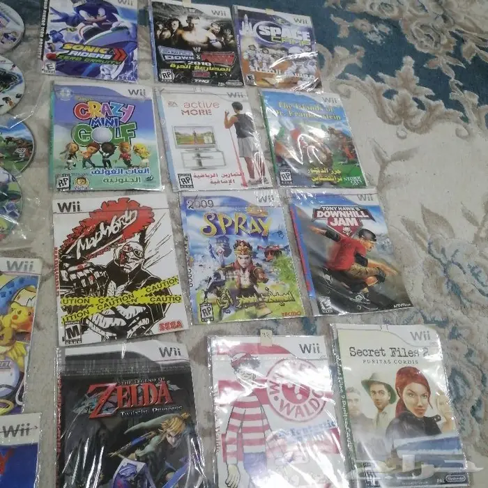 اشرطة نينتندو Wii وسوني 2 24