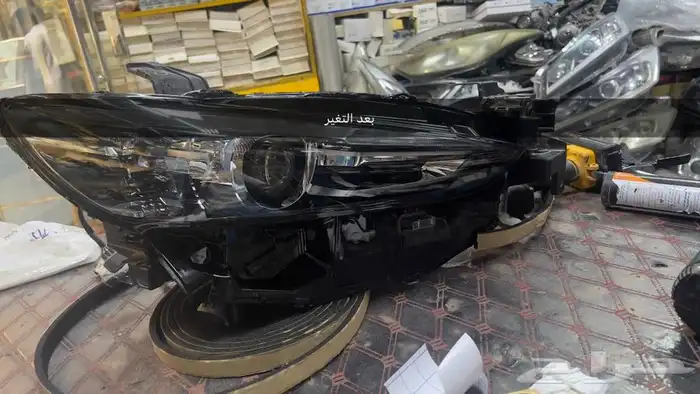 تغير زجاجة شمعات مازدا 6 موديل 2020 3