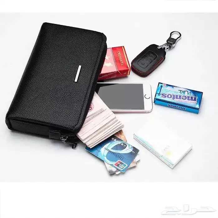 شنطة يد جلد برقم سري 3