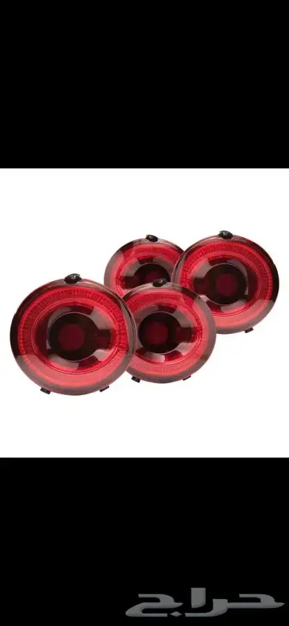 اصطبات ليد خلفيه كورفت C6 1