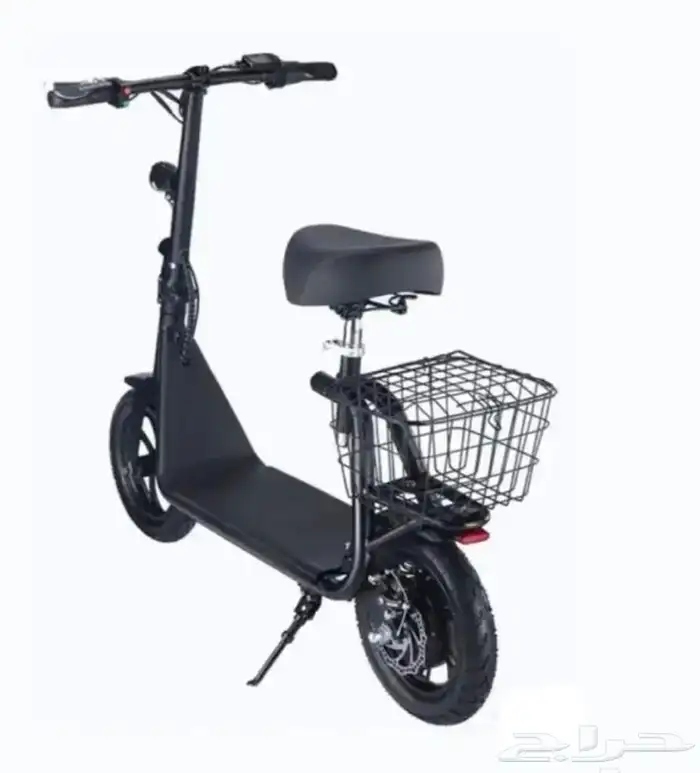 سكوتر كهربائي 48v بمقعدة سلة شامل التوصيل مجانا 3