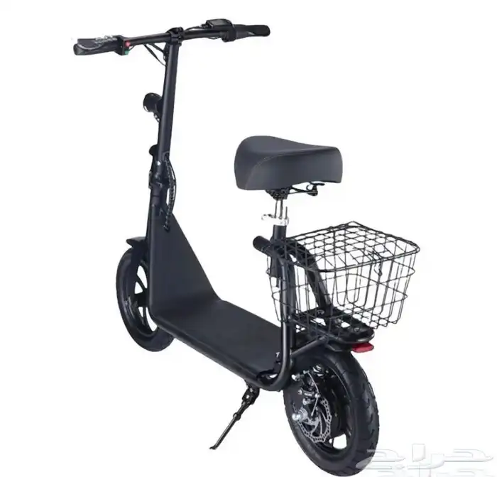 سكوتر كهربائي 48v بمقعدة سلة شامل التوصيل مجانا 2