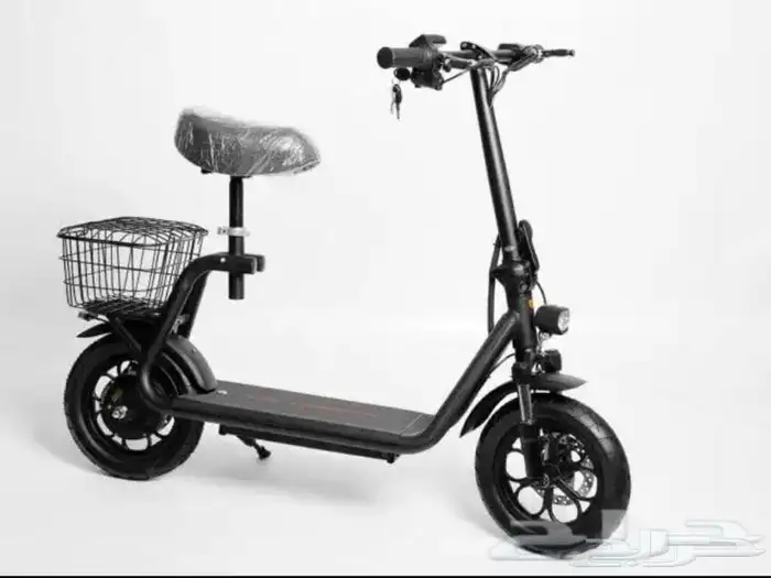 سكوتر كهربائي 48v بمقعدة سلة شامل التوصيل مجانا 0