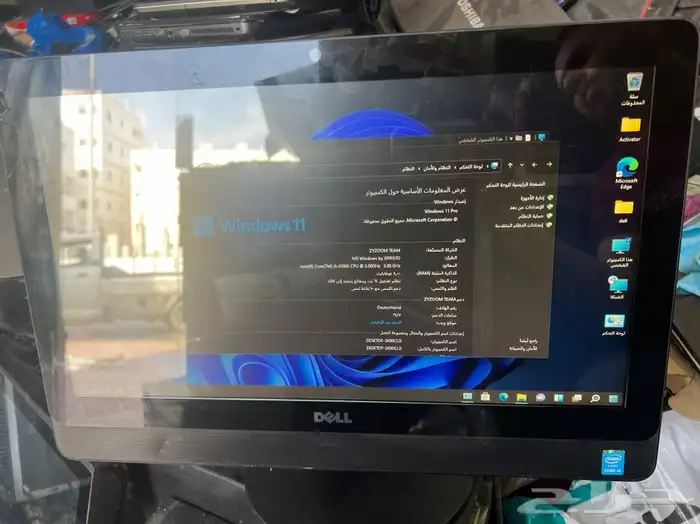 كمبيوتر الكل في واحد  CORE i5 رام 8GB هاردسك SSD شاشة 22 0