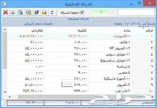 برنامج المنارة برنامج محاسبي متكامل وشامل0534333008 30