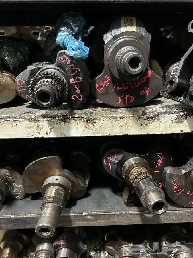 قطع توضيب ماكينه رؤس مكاين -سلندرات -كرنكات -اذرعه بساتم 9