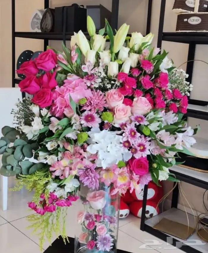 هدايا ورد و زهور طبيعيه و كوش افراح و بلالين غرف مواليد 3