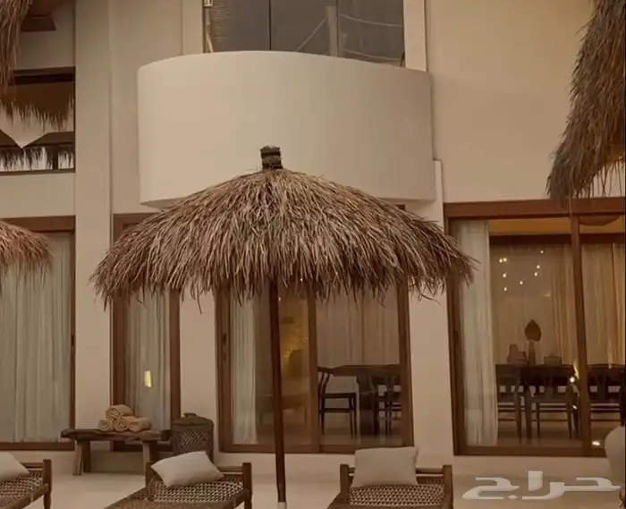 سعف نخل رولات السعف للمظلات والاحواش 1