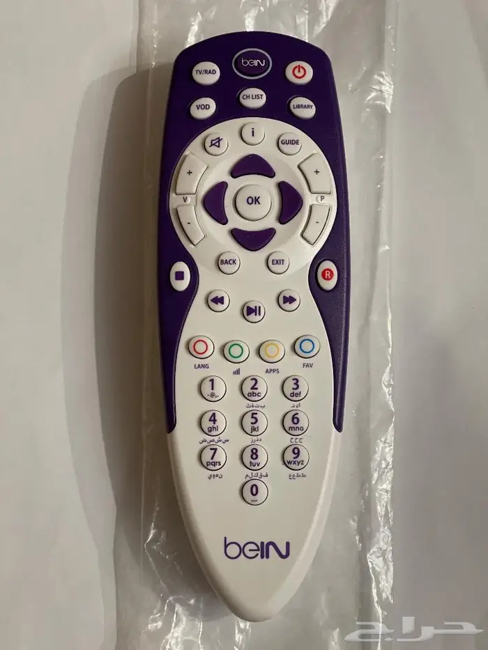 ريموت كنترول رسيفر بي ان سبورت 0