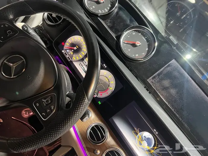 تغيير شاشة مرسيدس E class 2