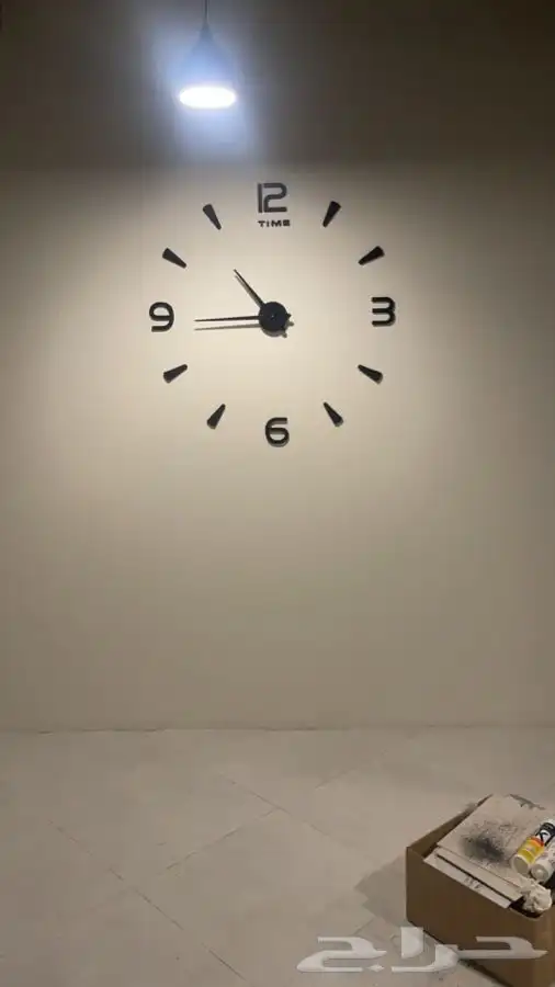 ساعات حائط 3d (ضمان 15