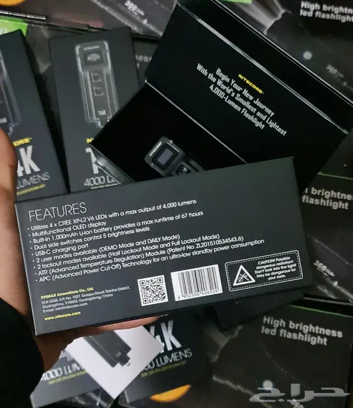 نايتكور 4000 لومينز T4K 9