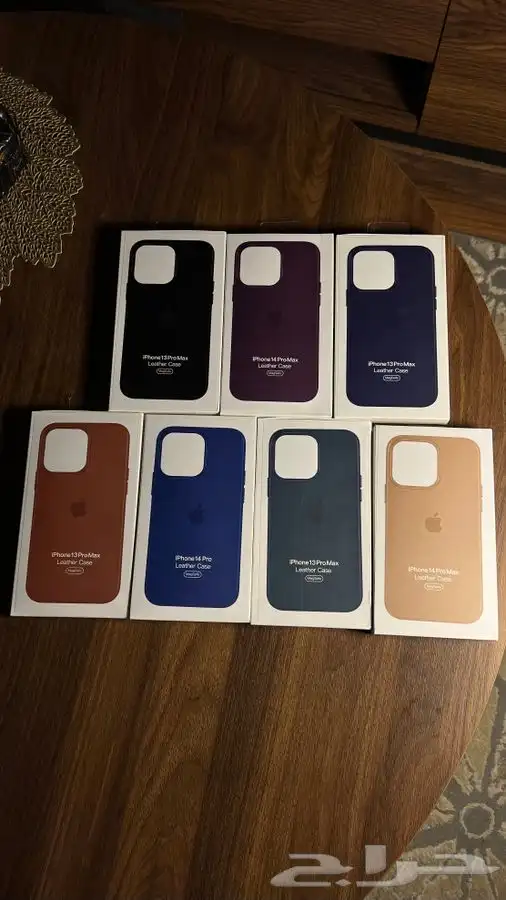 خصومات كفرات ايفون 13 و 14 جلد طبق الاصل بشعار ابل Apple 0
