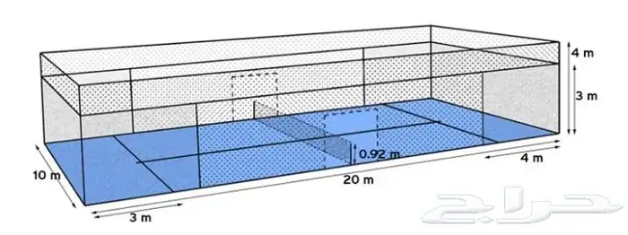 ملعب بادل موصفات أوربيه جديد 4