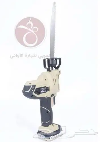 منشار يدوي كهربائي 2 بطارية لتقطيع اللحم والخشب 445 ريال 1