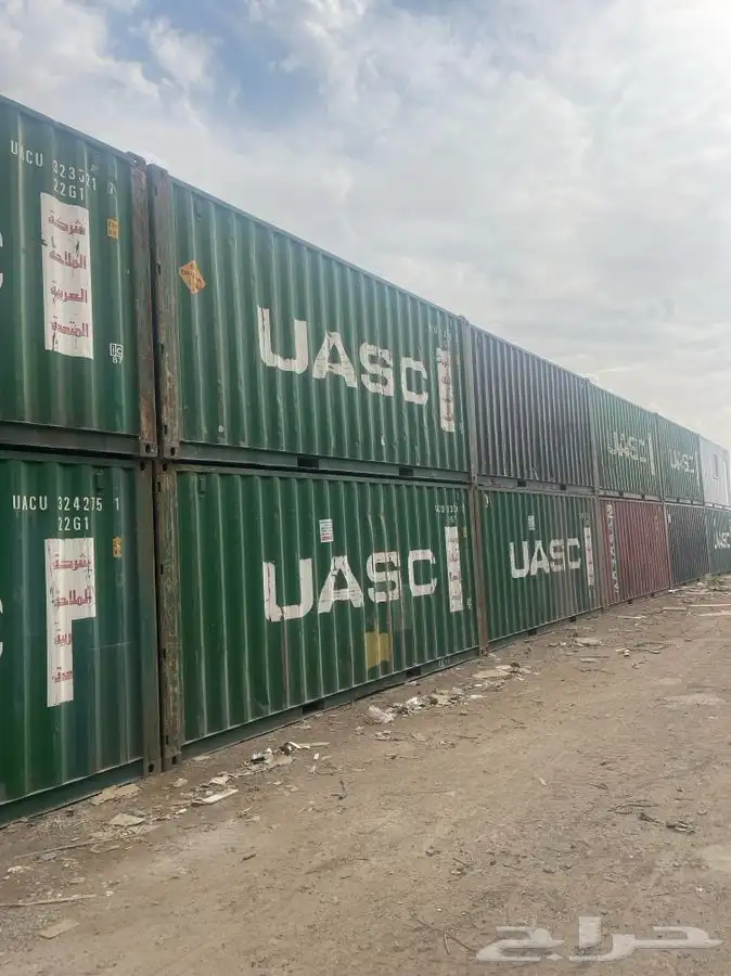 Used container for storage كونتينرات مستعملة 1