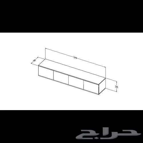 طاولة معلقة للتلفزيون جديده 6