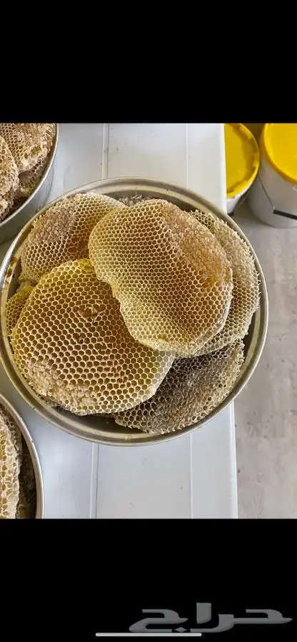 عسل شمع وسايل بلدي من رجال المع عسير سعر الكيلو 190 ريال 0