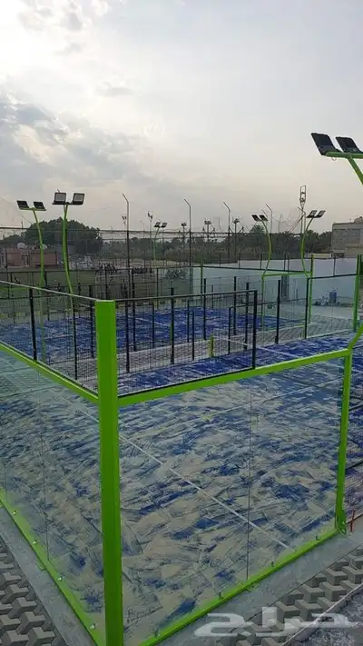 تركيب ملاعب بادل باقل تكلفه 18
