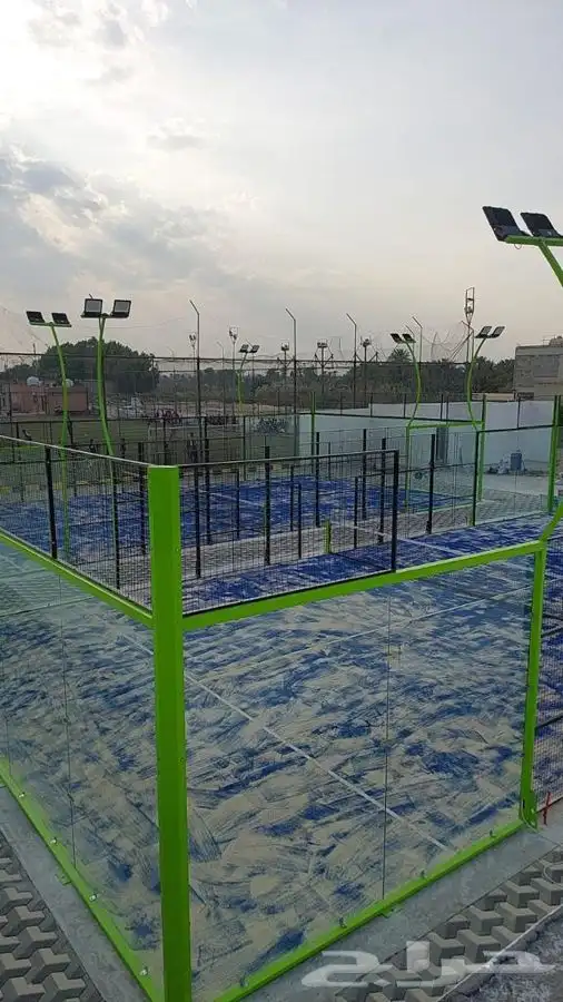 تركيب ملاعب بادل باقل تكلفه 18