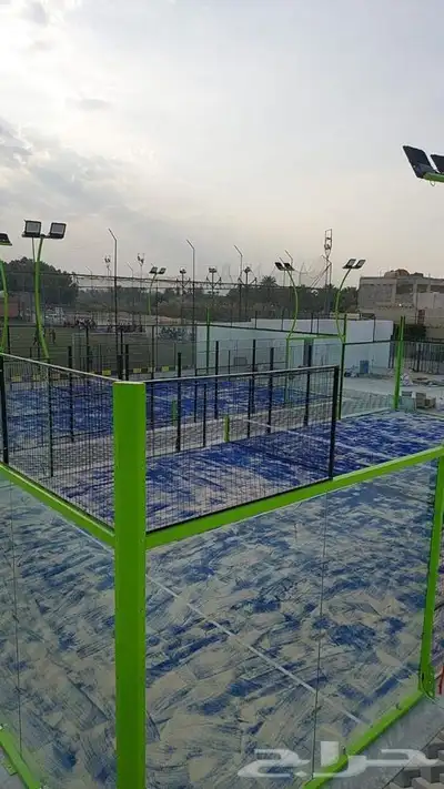 تركيب ملاعب بادل باقل تكلفه 20