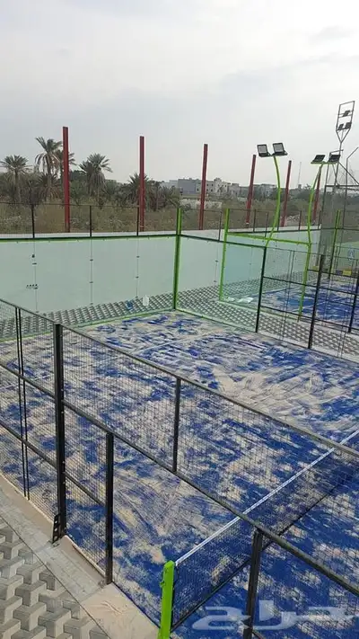 تركيب ملاعب بادل باقل تكلفه 22