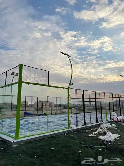 تركيب ملاعب بادل باقل تكلفه 48