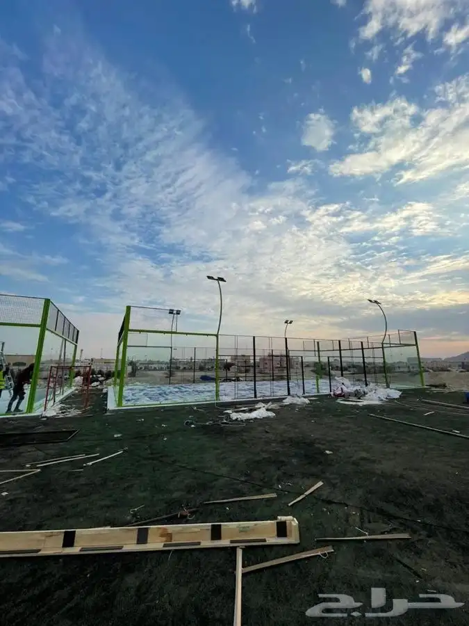 تركيب ملاعب بادل باقل تكلفه 46