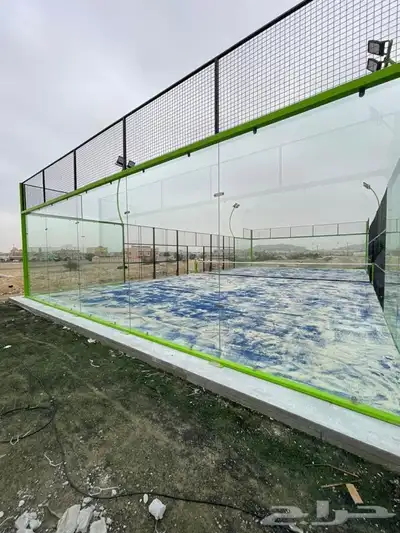 تركيب ملاعب بادل باقل تكلفه 39