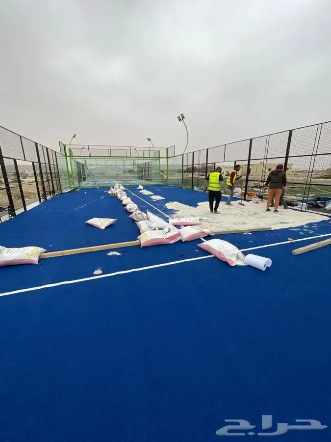 تركيب ملاعب بادل باقل تكلفه 37