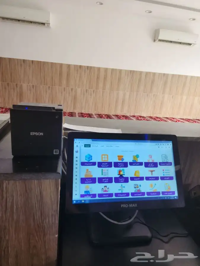 ميزان باركود طابعة فواتير طابعة باركود قارء باركود درج نقود 1