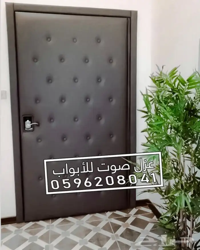 عازل باب عزل الابواب عزل جدران 34