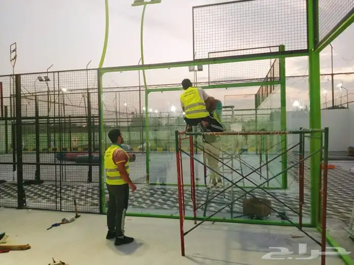 تركيب ملاعب بادل باقل تكلفه 23